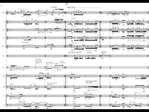 Emre Dündar - Soirée Gothique for Soprano and Nine Instruments (2019) [Score-Vieo]